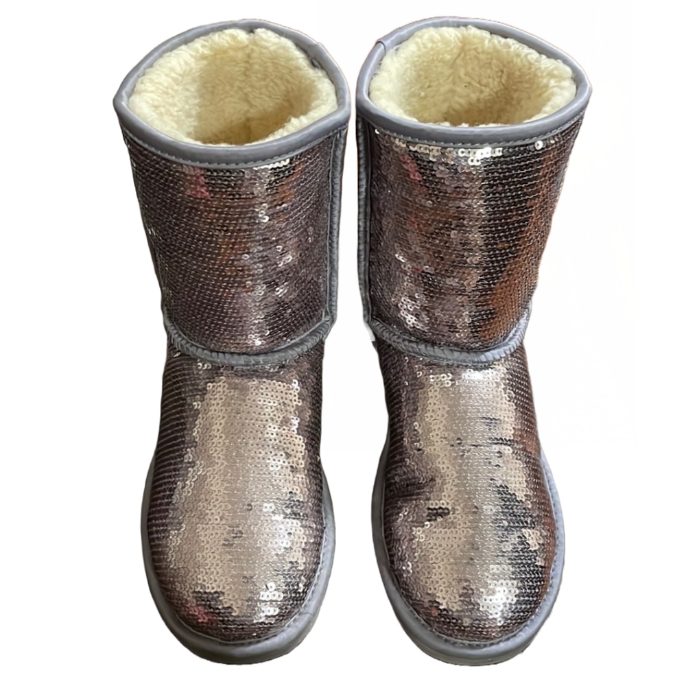 UGG Sequined Boots Size 6